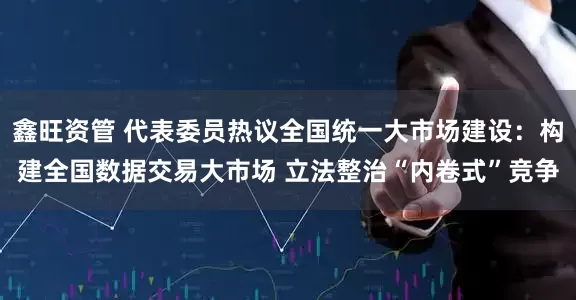 鑫旺资管 代表委员热议全国统一大市场建设：构建全国数据交易大市场 立法整治“内卷式”竞争